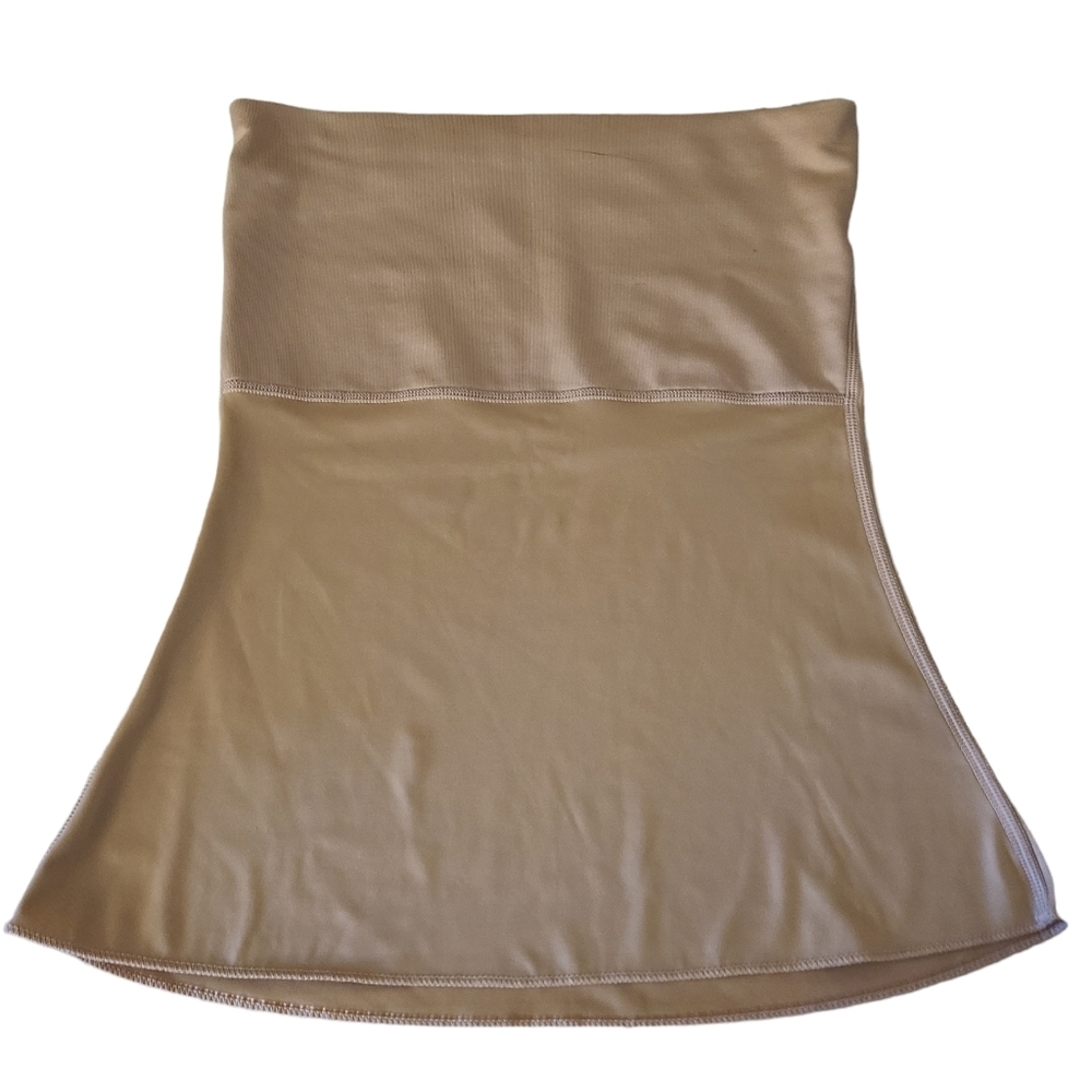 spanx shapewear strapless tummy control womens size M beige